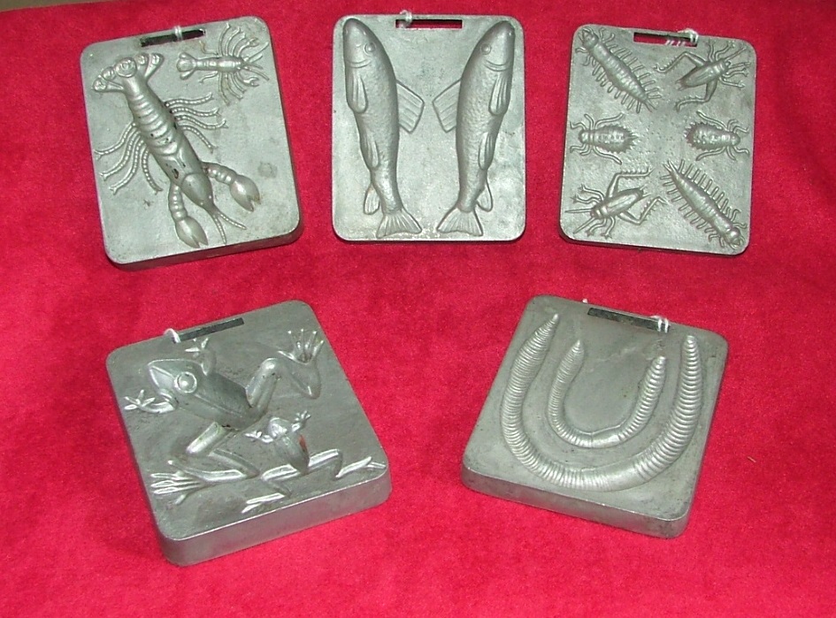 Actually made far better than is necessary: Herter's Fishing Lure Molds -  Harvey County Historical Society