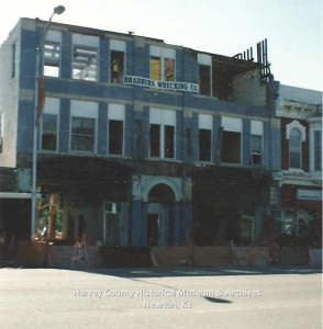 Demolition of Bretch Building, 811-813 N. Main, Newton,1994