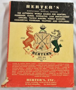 Herter's Catalog Cover, 1966 