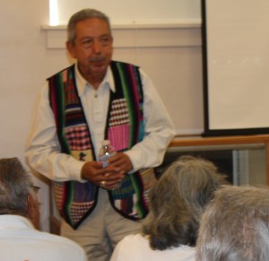 Dr. Anthony Delgado speaking at HCHM on Sunday, May 3, 2015