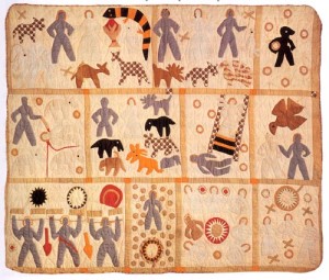 Bible Quilt, 1886. Created by Harriet Powers.