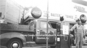 Baxter Service Station,701 E. 9th, Newton, ca. 1950s.