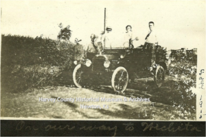 "On our way to Wichita" fall 1915.