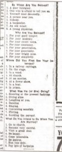 Evening Kansan Republican, 5 November 1913, p. 7.