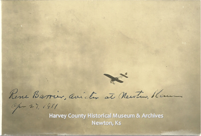 Newton Airport Archives Harvey County Historical Society